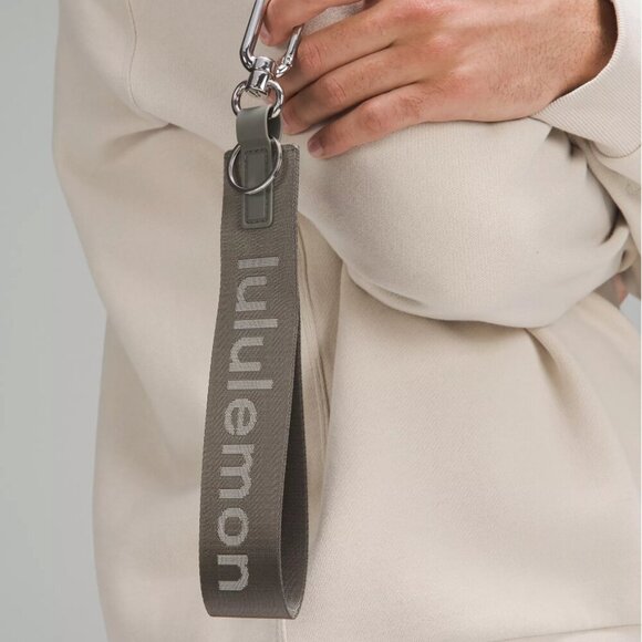 Lululemon Never Lost Keychain Grey Sage/White Opal (NWT) - Picture 3 of 7